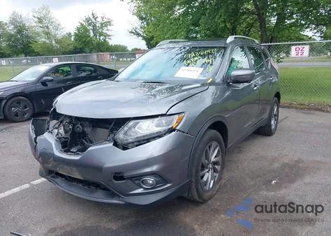 2016 Nissan Rogue S/Sl/Sv из США, поврежденный, VIN 5N1AT2MV0GC735093